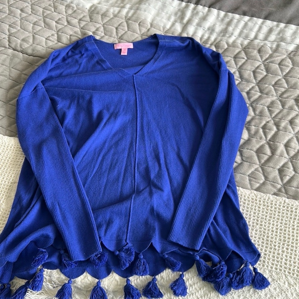 Lilly Pulitzer Tassel Sweater